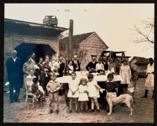 Charles and Mary McLawhorn with family