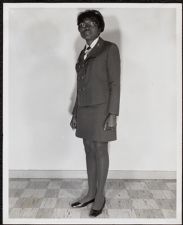 Photograph of African American female Air Force ROTC Cadet 