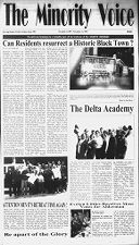 The Minority Voice, November 1-12, 1999