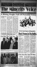 The Minority Voice, October 20-27, 2000