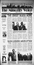 The Minority Voice, August 3-13, 2001