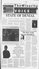 The Minority Voice, March 15-25, 2006