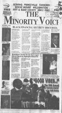 The Minority Voice, September 1-12, 2008