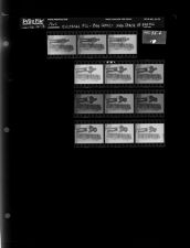 Editorial Picture -- Carrier Boy with Stack of Papers (12 Negatives) February 15 - 18, 1965 [Sleeve 55, Folder b, Box 35]