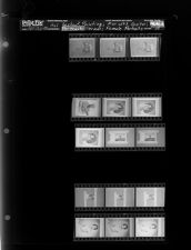Reshoot: Painting; Female Portraits; Man with Guitar; Farmer (15 Negatives) April 22 - 23, 1965 [Sleeve 44, Folder d, Box 35]