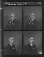 Unknown Men Re-Photographed (4 Negatives) (July 16, 1962) [Sleeve 37, Folder a, Box 28]