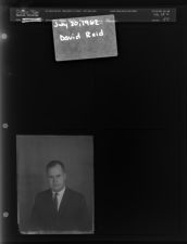 David Reid (1 Negative) (July 21, 1962) [Sleeve 54, Folder a, Box 28]