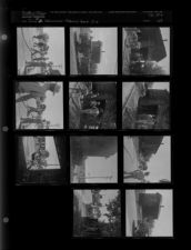 Tobacco barn fire (11 Negatives) (July 23, 1962) [Sleeve 62, Folder a, Box 28]