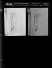 New Church Building for Church of Christ (2 Negatives) (August 16, 1962) [Sleeve 35, Folder b, Box 28]