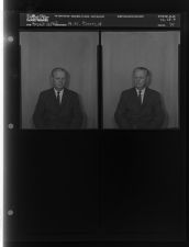 A. N. Barrett (2 Negatives) (August 31, 1962) [Sleeve 74, Folder b, Box 28]