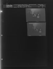 Award Presented to Dr. Pare and W. C. Harris (2 Negatives) (October 5, 1962) [Sleeve 12, Folder d, Box 28]