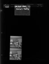 Nurse's Meeting (2 Negatives) (October 10, 1962) [Sleeve 26, Folder d, Box 28]