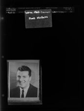 Frank McGuire (1 Negative) (October 16, 1962) [Sleeve 52, Folder d, Box 28]