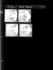 Anna's Feature (4 Negatives), November 22,1 962 [Sleeve 53, Folder e, Box 28]