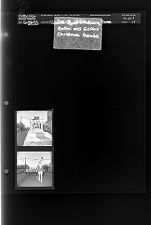 Bethel and Grifton Christmas Parade (2 Negatives) (December 8, 1962) [Sleeve 19, Folder f, Box 28]