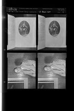 George Washington; Dr. Robert Halt (4 Negatives (January 7, 1960) [Sleeve 19, Folder a, Box 23]
