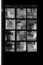 Moving Many into New Bank (12 Negatives (January 18, 1960) [Sleeve 46, Folder a, Box 23]