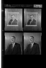 John Larkins, Jr.; David H. Hancock (4 Negatives) January 19-20, 1960 [Sleeve 56, Folder a, Box 23]
