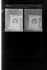 Engagement Re-photographed (2 Negatives (January 23, 1960) [Sleeve 68, Folder a, Box 23]