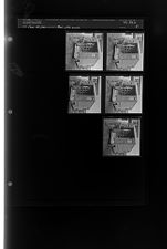 Man with Truck (5 Negatives (January 29, 1960) [Sleeve 81, Folder a, Box 23]
