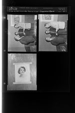 Man Receiving Award-Engagement Re-photograph (3 Negatives (January 30, 1960) [Sleeve 85, Folder a, Box 23]