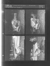 Wrecked Car (4 Negatives (February 23, 1960) [Sleeve 60, Folder b, Box 23]
