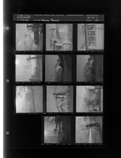 House Burns (11 Negatives (March 5, 1960) [Sleeve 20, Folder c, Box 23]