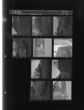 Wrecked Car (10 Negatives) March 7-8, 1960 [Sleeve 25, Folder c, Box 23]