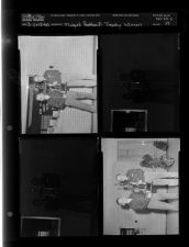 Midget Football Trophy Winners (4 Negatives) March 11-12, 1960 [Sleeve 33, Folder c, Box 23]