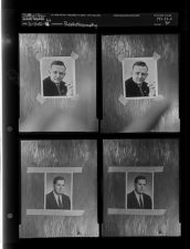 Re-photograph Male Portraits (4 Negatives) March 11-12, 1960 [Sleeve 34, Folder c, Box 23]