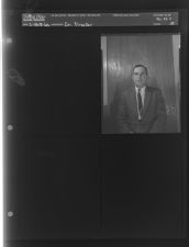 Dr. Proctor (1 Negative) March 18-19, 1960 [Sleeve 55, Folder c, Box 23]