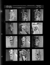 Wrecked Car (12 Negatives (March 26, 1960) [Sleeve 90, Folder c, Box 23]
