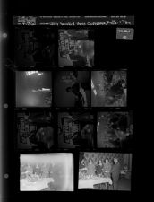 Terry Sanford press conference (10 Negatives (April 12, 1960) [Sleeve 40, Folder d, Box 23]
