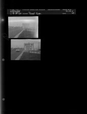 Road Sign (2 Negatives (April 14, 1960) [Sleeve 49, Folder d, Box 23]
