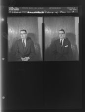 Picture of Man (2 Negatives) April 20-21, 1960 [Sleeve 18, Folder e, Box 23]