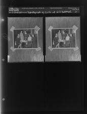 Re-photograph Girls at N.Y. Restaurant (2 Negatives) April 21-22, 1960 [Sleeve 27, Folder e, Box 23]