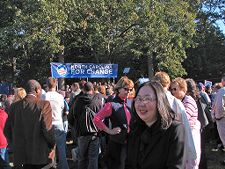 Joe Biden's vice presidential campaign rally at East Carolina University