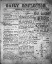 Daily Reflector, December 11, 1894