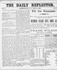 Daily Reflector, July 8, 1895