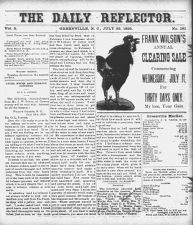 Daily Reflector, July 22, 1895