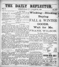 Daily Reflector, August 24, 1895