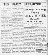 Daily Reflector, August 28, 1895