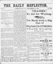 Daily Reflector, September 3, 1895