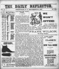 Daily Reflector, September 26, 1895