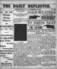 Daily Reflector, November 20, 1895