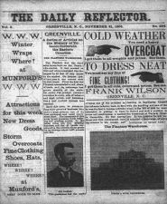 Daily Reflector, November 21, 1895