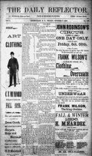 Daily Reflector, October 9, 1896