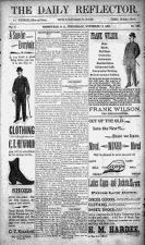 Daily Reflector, November 11, 1896