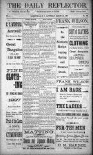 Daily Reflector, March 20, 1897