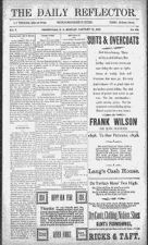 Daily Reflector, January 10, 1898